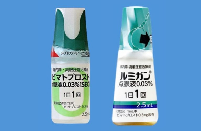 ビマトプロスト・ルミガン点眼液